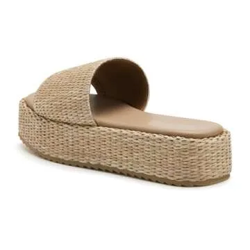 vodvob Women’s Espadrille Platform Sandals for Summer
