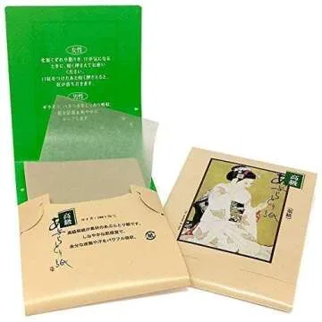 3 X Japanese Premium Oil Blotting Paper 200 Sheets, Large Size