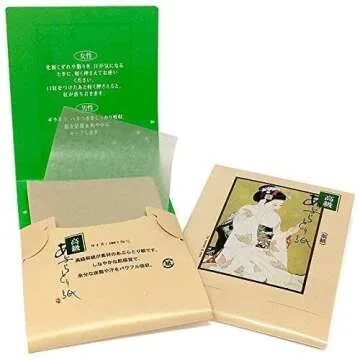 3 X Japanese Premium Oil Blotting Paper 200 Sheets, Large Size