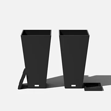 Stylish Veradek Taper Planter for Indoors and Outdoors