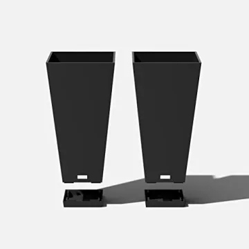 Stylish Veradek Taper Planter for Indoors and Outdoors