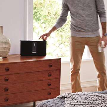 Bose 738063-1100 SoundTouch 20 Wireless Speaker, Works with Alexa, Black
