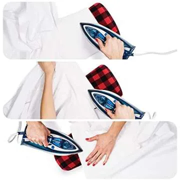 MOLIGOU Tailors Ham, Pressing Tool for Ironing, Sewing Ham for Dart, Sleeve, Curved Seam