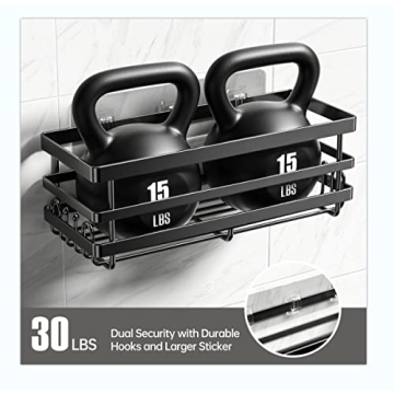 WeeProp 3 Pack Shower Caddy – Durable Organizer Set