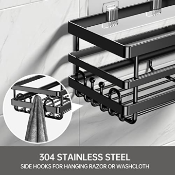 WeeProp 3 Pack Shower Caddy – Durable Organizer Set