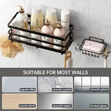 WeeProp 3 Pack Shower Caddy – Durable Organizer Set