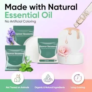 Aromatherapy Shower Steamers – 18-Pack Relaxation Gifts