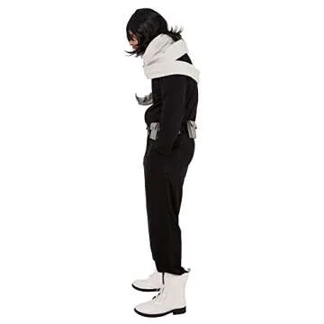 miccostumes Men's Anime Hero Cosplay Costume with Scarf Belt (XL)