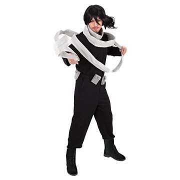 miccostumes Men's Anime Hero Cosplay Costume with Scarf Belt (XL)