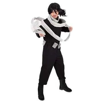 miccostumes Men's Anime Hero Cosplay Costume with Scarf Belt (XL)