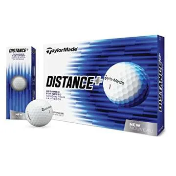 TaylorMade Distance+ Golf Balls - Perfect for All Golfers