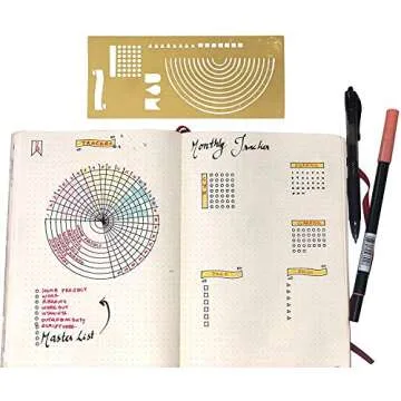 Minimal Journal Stencil Kit for Effortless Planning