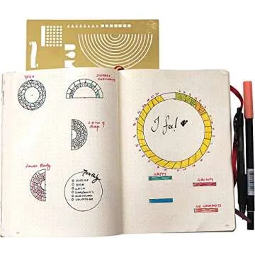 Minimal Journal Stencil Kit for Effortless Planning