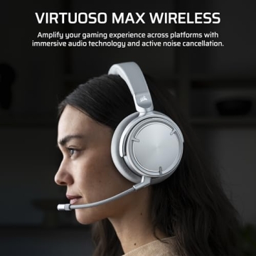Corsair Virtuoso MAX Gaming Headset - Dolby Atmos & ANC
