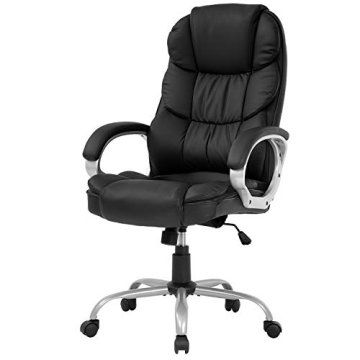 FDW Office Chair - Ergonomic High Back Adjustable Desk Chair with Lumbar Support and Swivel Base