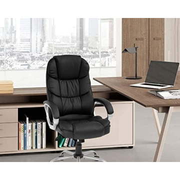 FDW Office Chair Ergonomic High Back Adjustable Comfort