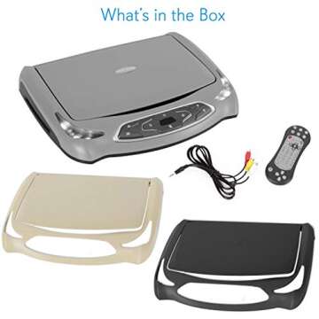 Pyle 13.3" Car Roof Mount DVD Player with HDMI, USB, IR