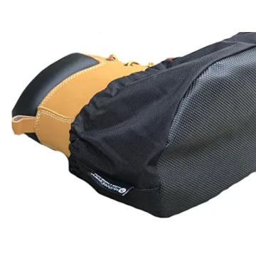 MyShoeCovers Premium Reusable Shoe Covers Non-Slip Black