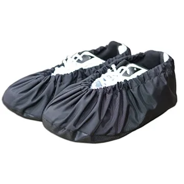 MyShoeCovers Premium Reusable Shoe Covers Non-Slip Black