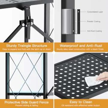 Heavy Duty 5-Tier Metal Rack | 1250 lbs Storage Solution