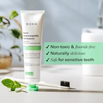 Boka Nano Hydroxyapatite Toothpaste for Sensitive Teeth Whitening