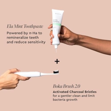 Boka Nano Hydroxyapatite Toothpaste for Sensitive Teeth Whitening