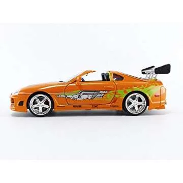 Jada Diecast 1995 Toyota Supra Replica with Figure
