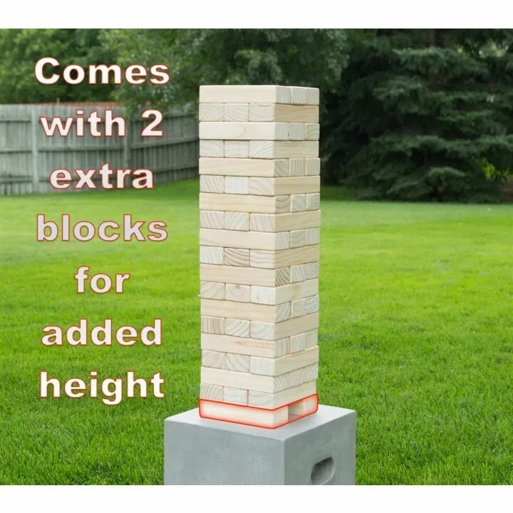 Giant Tumbling Timbers: 2.5 to 5 Feet Tall Set