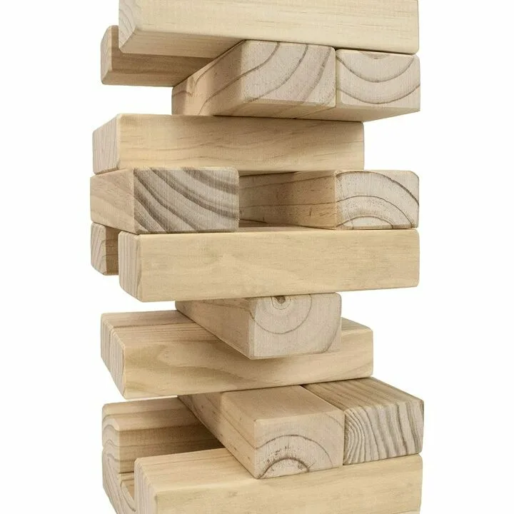 Giant Tumbling Timbers: 2.5 to 5 Feet Tall Set