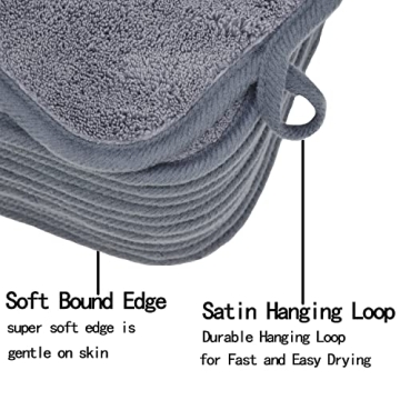 BloomSesame Makeup Remover Cloths - Reusable Microfiber Pads