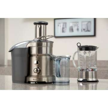 Breville BJB840XL Juice and Blend Dual-Purpose Juicer and Blender