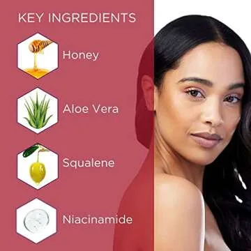 Hey Honey Skincare Make A Splash | Intense Hydrating Niacinamide Aqua Face Serum | Intense Hydration with Anti-aging Benefits | 1.5 Oz