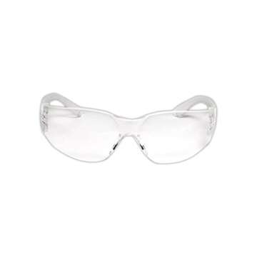 MAGID Y10 Clear Frame/ Clear Lens Safety Glasses, Eye Protection Glasses, Z87 Safety Glasses (Clear ...
