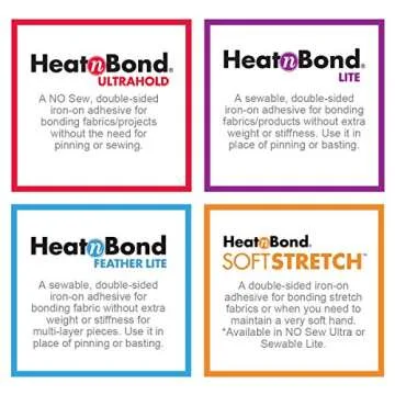 HeatnBond Lite Adhesive for Effortless Fabric Bonding