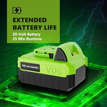 Vibekio 20V 12.2-Inch Cordless Snow Shovel, Battery Powered Snow Blower with Directional Plate, 20-Volt/4.0 Ah Lithium-ion Battery Pack, and Quick Charger Included