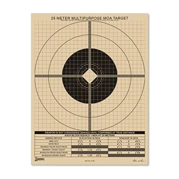 Weatherproof MOA Target for Outdoor Shooting Training