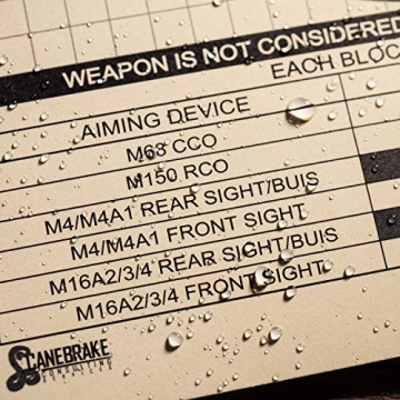 Weatherproof MOA Target for Outdoor Shooting Training