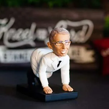 Funny Dr. Fauci Bobblehead Pencil Holder for Gag Gift