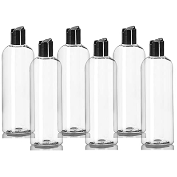 Elegant 16 oz Clear Refillable Bottles for Home Care