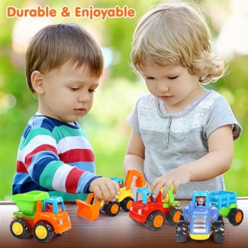 ORWINE Inertia Toy Cars for Toddler Fun and Learning