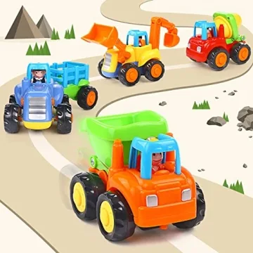 ORWINE Inertia Toy Cars for Toddler Fun and Learning