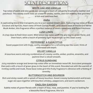 Wickless Candles - Many Scents, Non-Toxic Soy Wax