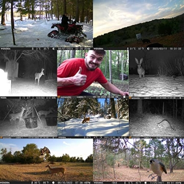 WOSODA Trail Camera 36MP for Wildlife Photography