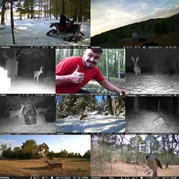 WOSODA Trail Camera 36MP for Wildlife Photography