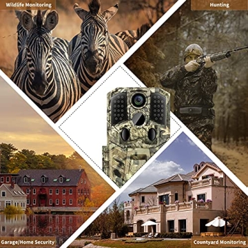 WOSODA Trail Camera 36MP for Wildlife Photography