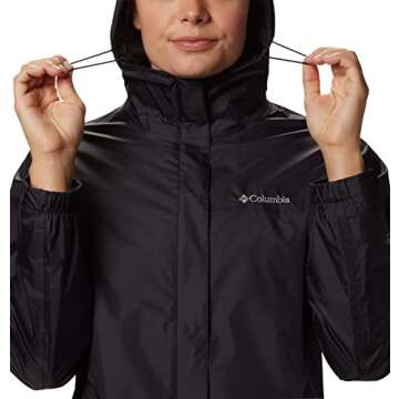 Columbia Women's Arcadia II Jacket, Black, X-Large