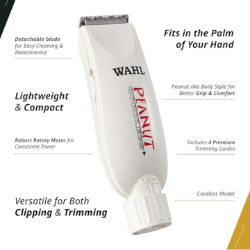 Wahl Professional Cordless Peanut Trimmer Lightweight & Versatile