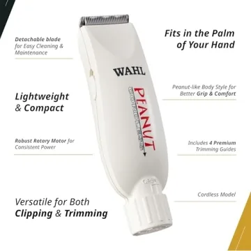 Wahl Professional Cordless Peanut Trimmer Lightweight & Versatile