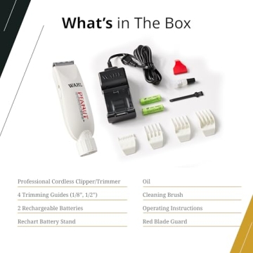 Wahl Professional Cordless Peanut Trimmer Lightweight & Versatile