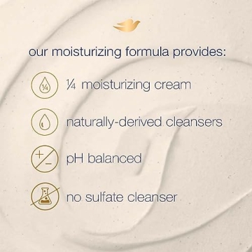 Dove Scrub Crushed Almond & Mango Butter For Silky Smooth Skin Body Scrub Exfoliates & Restores Skin's Natural Nutrients 10.5 oz